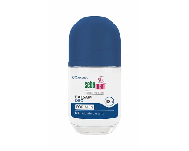 Sebamed, Deodorant balsam roll-on Sensitive pentru barbati, 50 ml