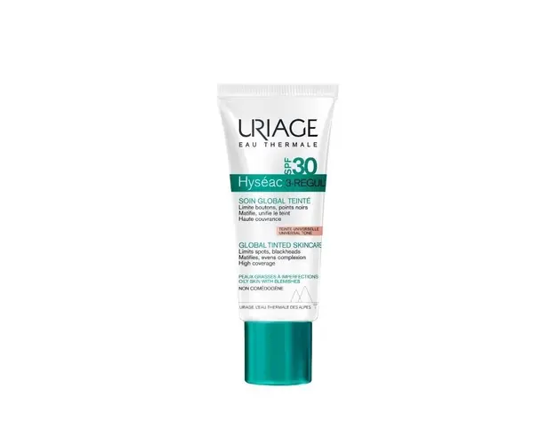 URIAGE Hyseac 3-Regul Crema coloranta 3in1 SPF30, 40ml