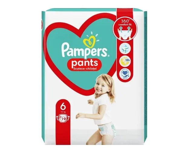 Pampers Pants Scutece chilotel Marimea 6, 15+kg, 19 bucati