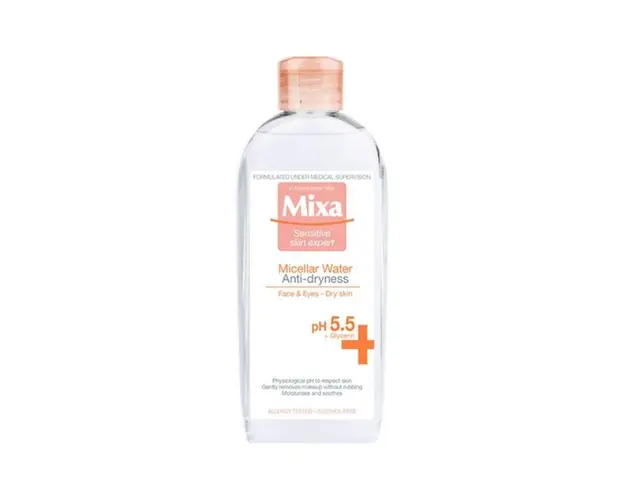 MIXA Apa micelara nutritiva pentru ten uscat, 400ml