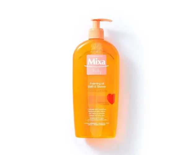 MIXA Ulei spumant pentru baie si dus 2 in 1, 400ml