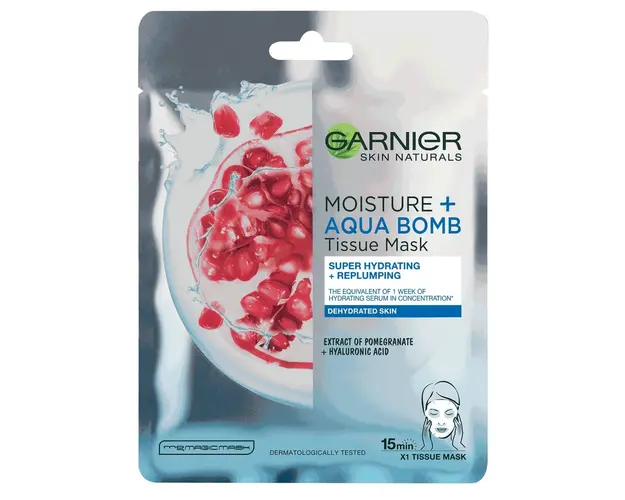 Garnier Skin Naturals Moisture & Hydra Bomb + Rodie