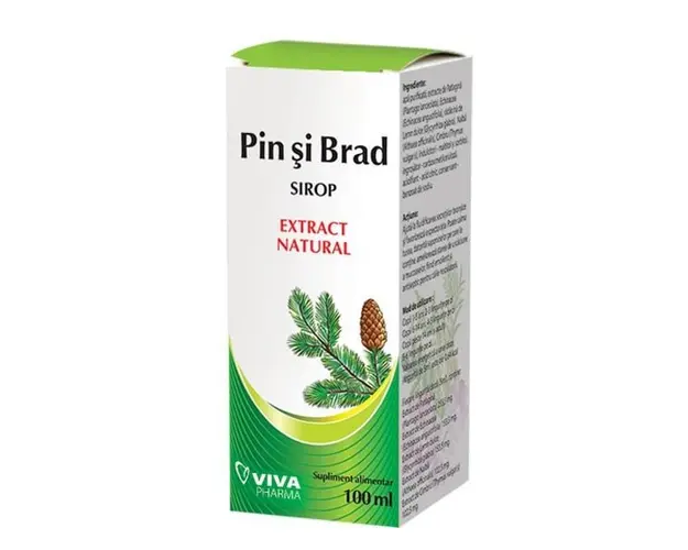 Sirop muguri de pin si brad x 100 ml