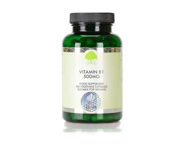 Vitamina B1 Tiamina 500 mg, 90 capsule