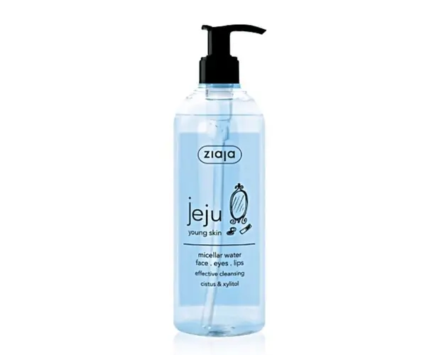 Ziaja Jeju Blue, Apa micelara, 390 ml