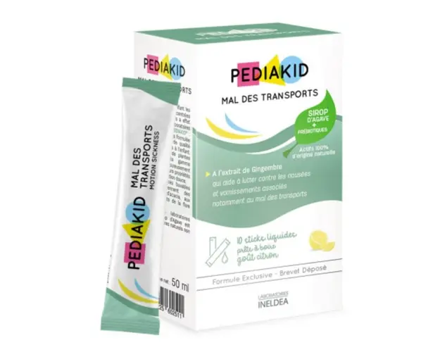 PEDIAKID Mal de Transport 10 sticks liquide, 5 ml