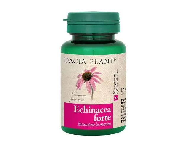 Echinaceea forte, 60 capsule, Dacia Plant