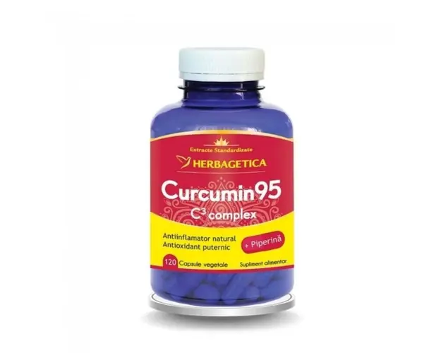 Herbagetica Curcumin 95 C3 complex, 120 capsule