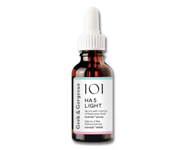 Ser pentru ten gras si mixt HA 5 Light, 30 ml, Geek & Gorgeous
