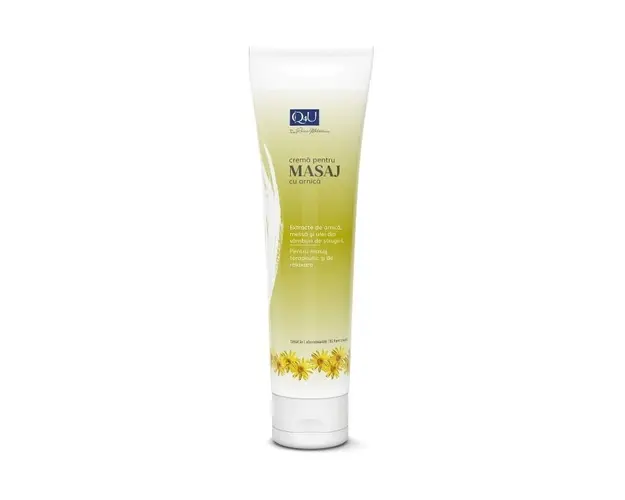 Q4U Crema pentru masaj cu arnica, 150 ml TIS