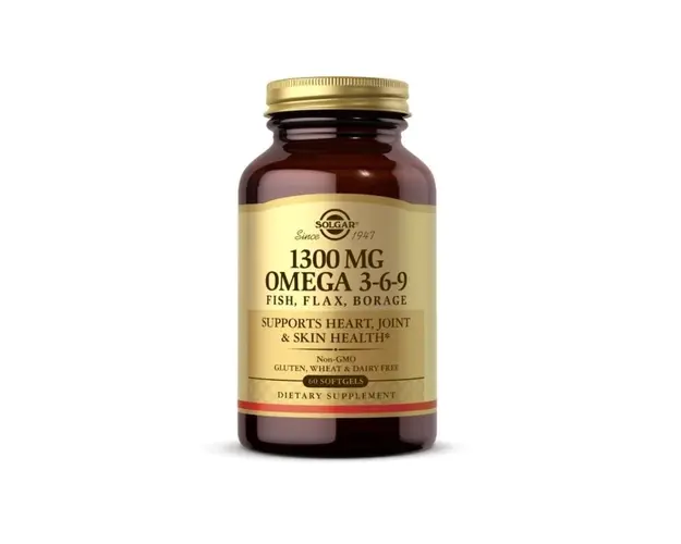 Omega 3-6-9 Softgels, 60 capsule, Solgar
