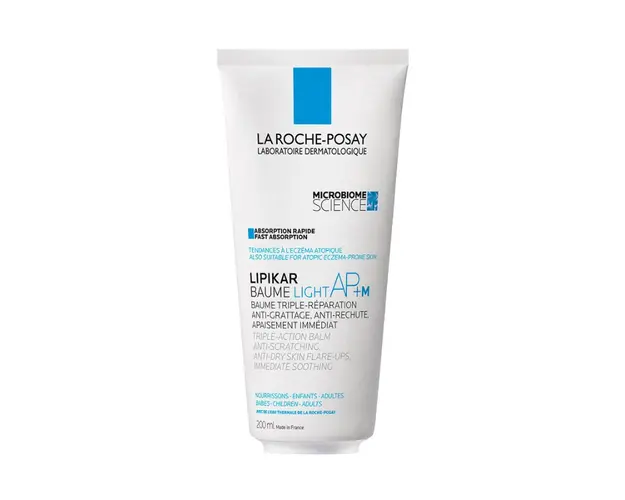 Balsam cu tripla actiune impotriva puseurilor de uscaciune a pielii Lipikar Baume Light AP+M, 200ml, La Roche-Posay