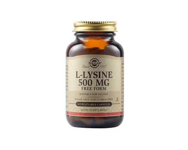 Solgar L-Lysine 500mg, 50 capsule