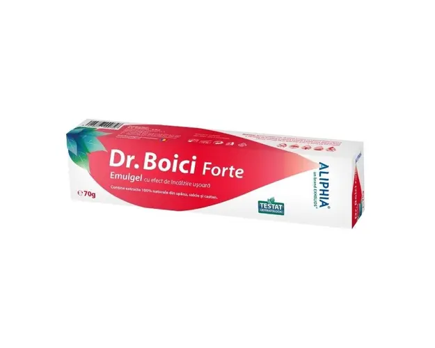 Emulgel Dr. Boici Forte cu efect de incalzire usoara, 70 g