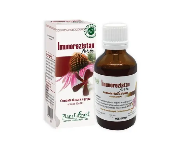 Imunorezistan forte, probleme respiratorii, 50ml