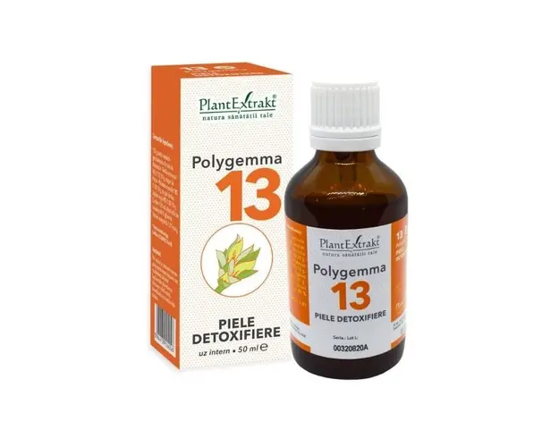 POLYGEMMA nr. 13 Piele detoxifiere, 50 ml