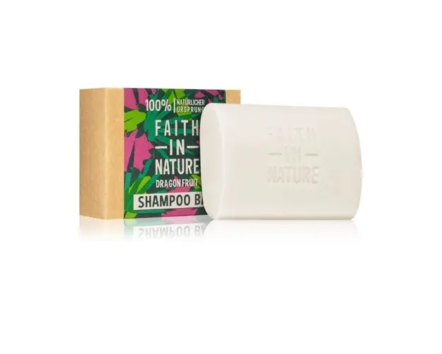Faith in Nature Sampon solid, fortifiant cu fructul dragonului, 85g 