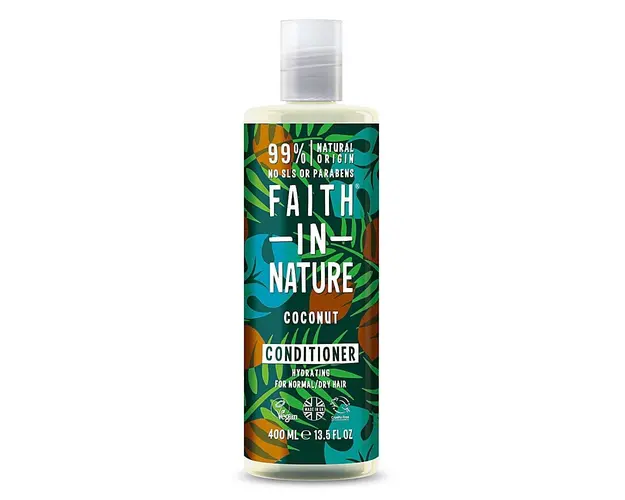 Faith in Nature Balsam natural hidratant cu cocos, 400 ml 