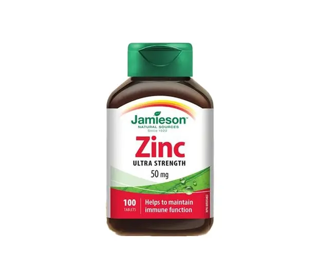 Jamieson Zinc 50 mg, 100 tablete