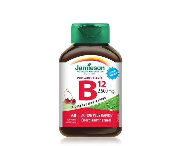 Jamieson Vitamina B12 2500 mcg, 60 tablete