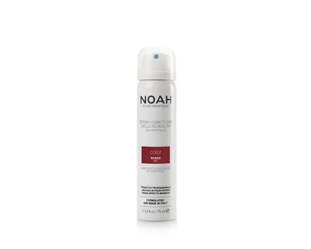 Noah Spray corector cu vitamina B5 pentru acoperirea radacinii parului - ROSU, 75 ml