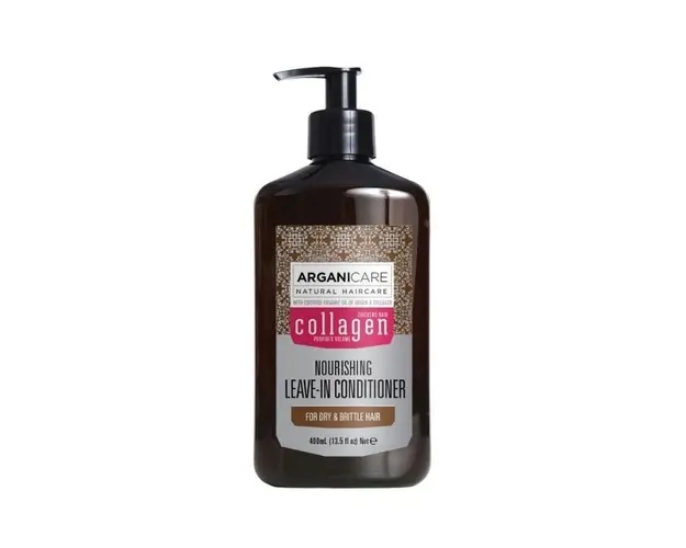 Arganicare Balsam fara clatire cu Colagen, 400 ml