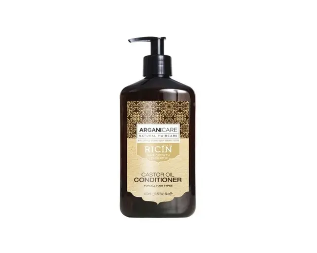 Arganicare Balsam regenerant ultra-hranitor cu ulei de ricin, 400 ml
