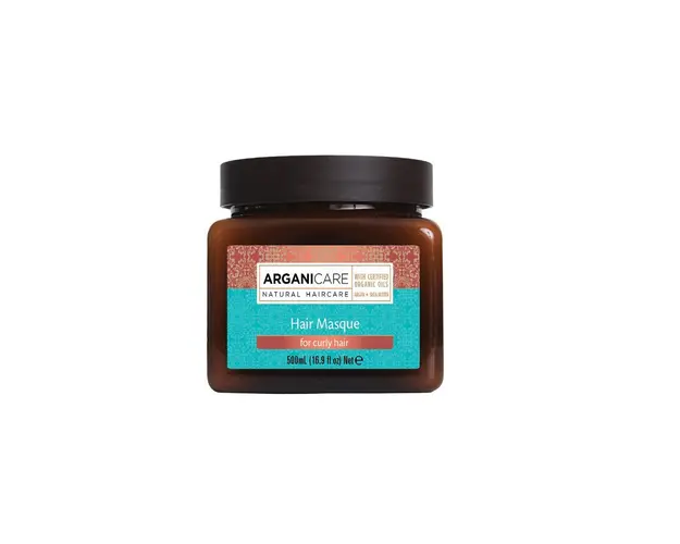 Arganicare Masca nutritiva cu ulei de argan pentru par cret, 500 ml 