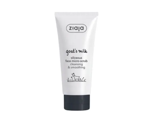 ZIAJA Goat`s Milk Scrub Microcristalin cu Siliciu pentru fata, 75ml