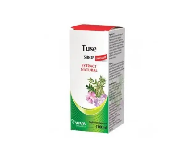 Viva Sirop tuse fara zahar, 100ml 