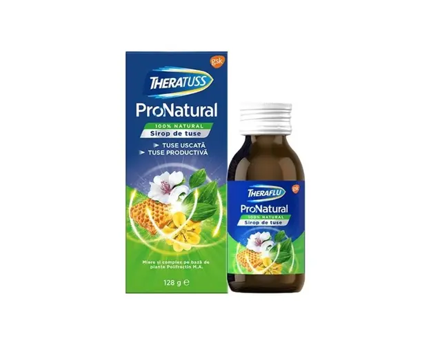 Theratuss ProNatural sirop de tuse, 128g