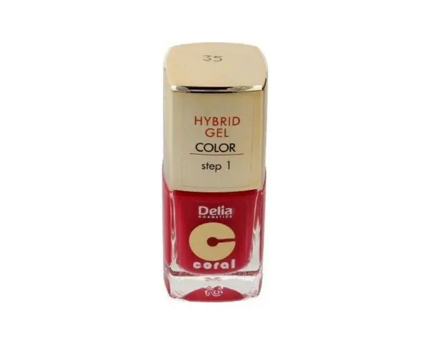 Delia Oja Hybrid Coral nr. 035 visiniu deschis, 11ml