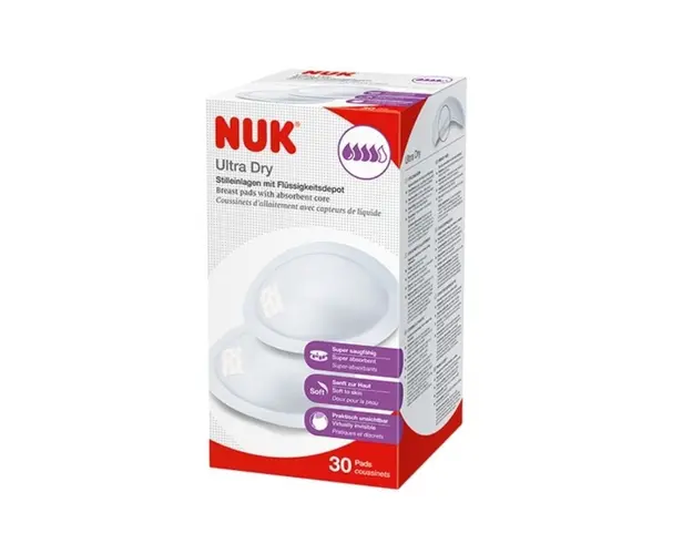NUK Tampoane san, Ultra dry, 30 bucati