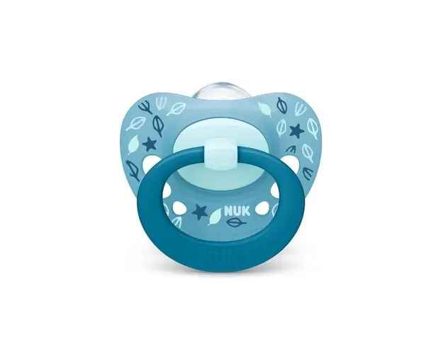 NUK Suzeta Signature, silicon, M2, 6-18luni, 1 bucata
