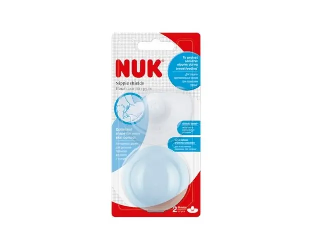 NUK Aparatori san silicon, marimea M, 2 bucati