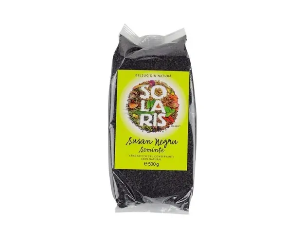 SOLARIS Susan negru seminte, 500g 
