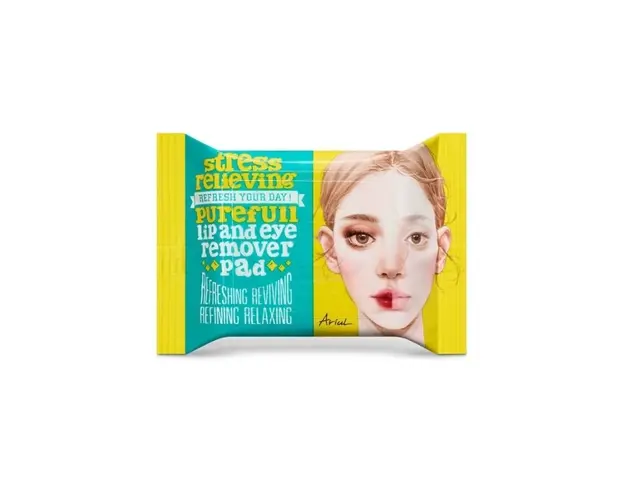 Ariul Stress Relieving Dischete demachiante pentru Ochi si Buze, 30 bucati