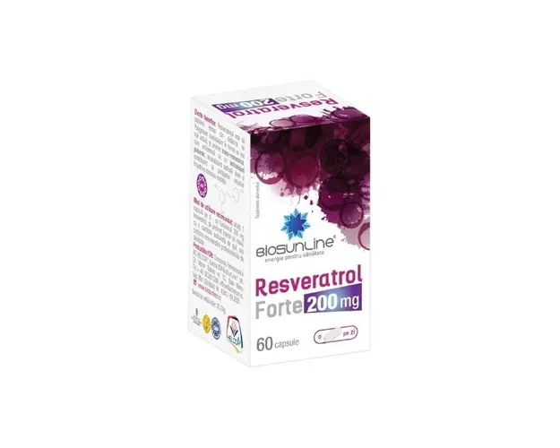BioSunLine Resveratrol Forte 200 mg, 60 capsule