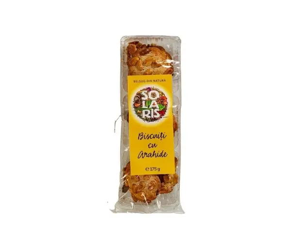 SOLARIS Biscuiti cu arahide,175g 