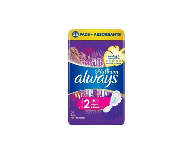 Always Platinum Super, 26 bucati