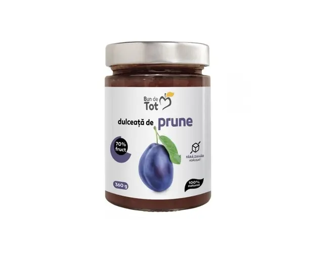 DACIA PLANT Dulceata Prune fara zahar, 360g