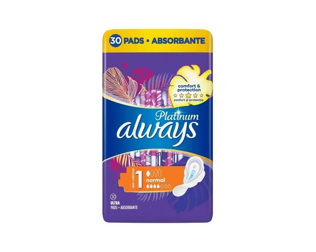 Always Platinum Normal Quattro, 30 bucati
