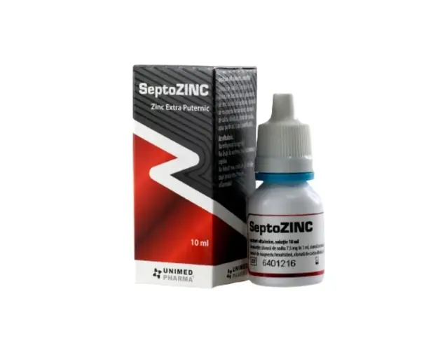 SeptoZinc picaturi ochi, 10ml