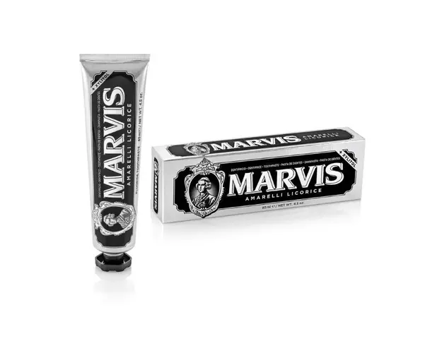 Marvis pasta de dinti Amarelli Licorice Mint, 85ml