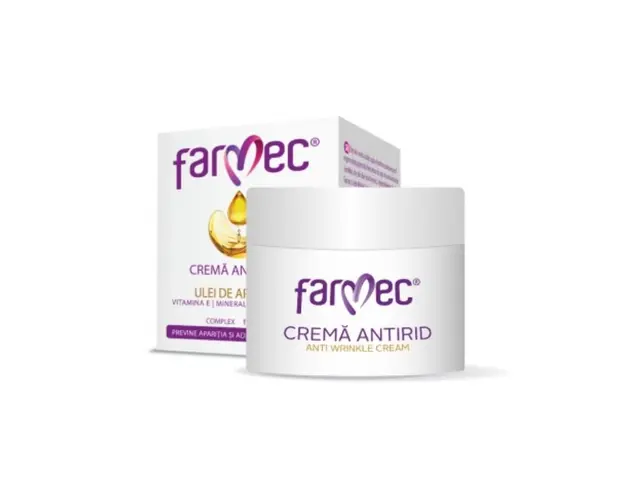 Farmec Crema antirid cu Ulei de Argan, 50ml