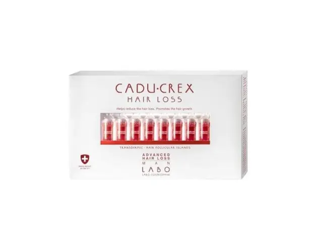 CADU-CREX Tratament impotriva caderii parului stadiu avansat barbati, 20 fiole
