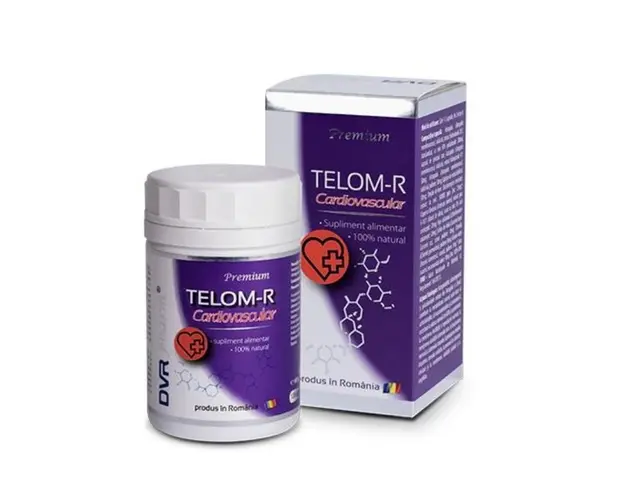 DVR Pharm Telom-R cardiovascular, 120 capsule
