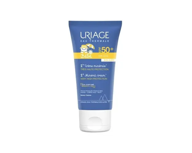 URIAGE 1er BEBE Crema minerala protectie solara SPF50, 50ml