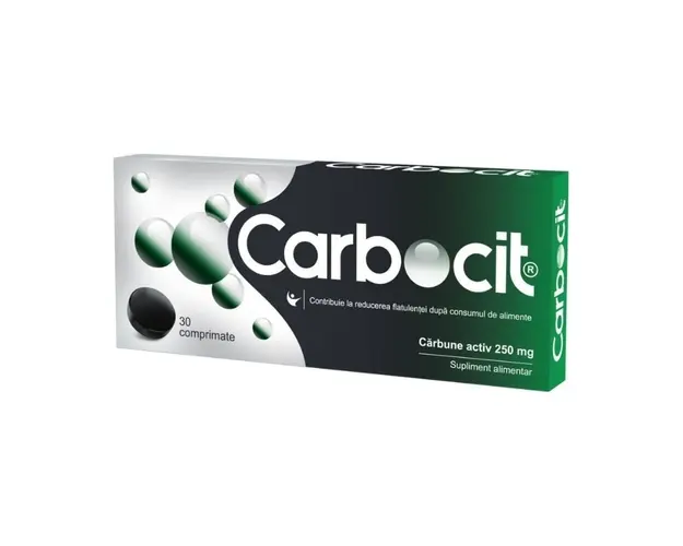 Carbocit, 30 comprimate, Biofarm