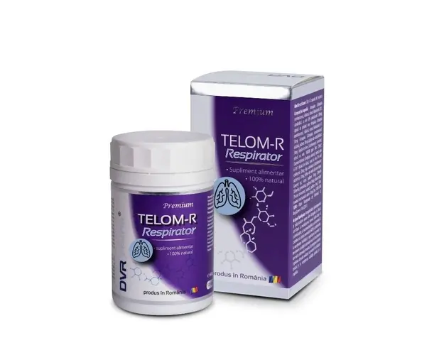 DVR Pharm Telom-R Respirator, 120 capsule